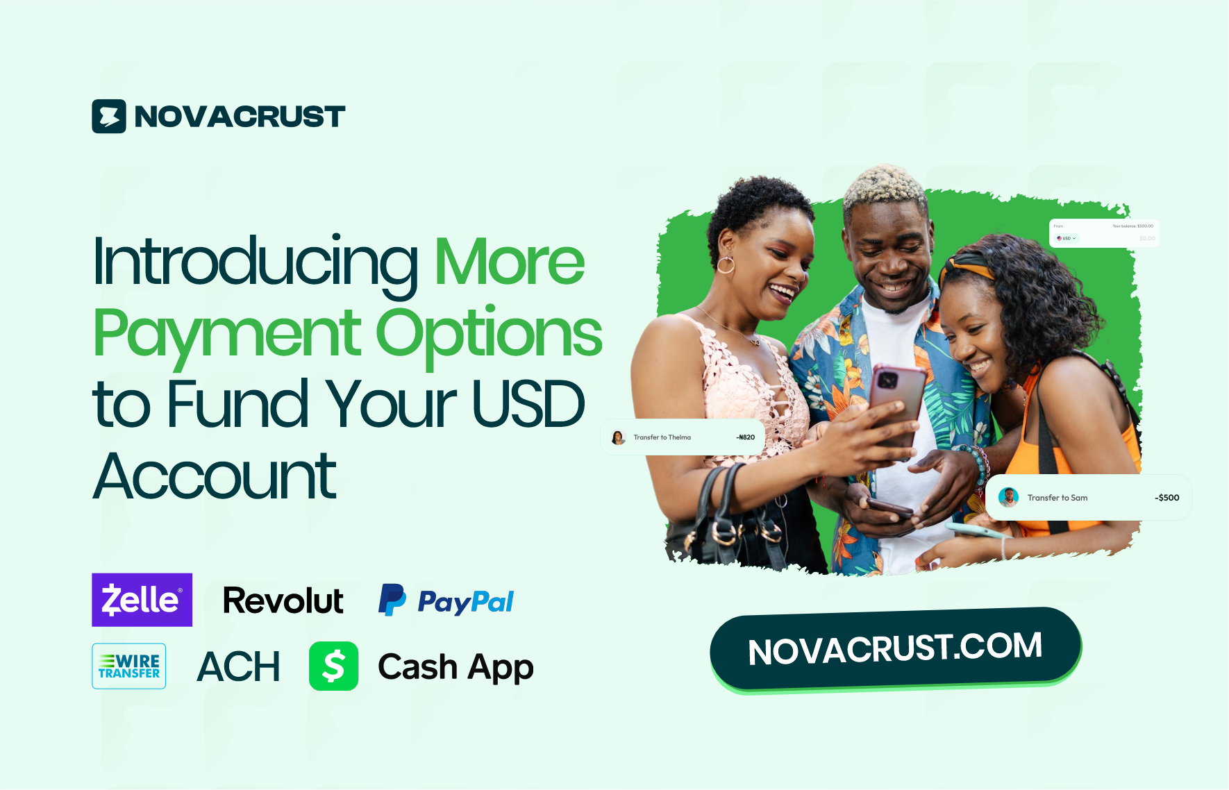 Introducing More Payment Options to Fund Your USD Account