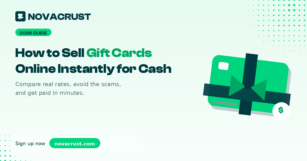 How to Sell Gift Cards Online Instantly for Cash (2026 Guide)