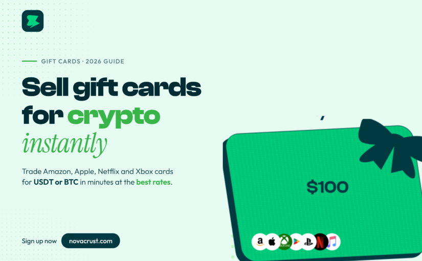 Sell Gift Cards for Crypto Instantly (2026 Guide)