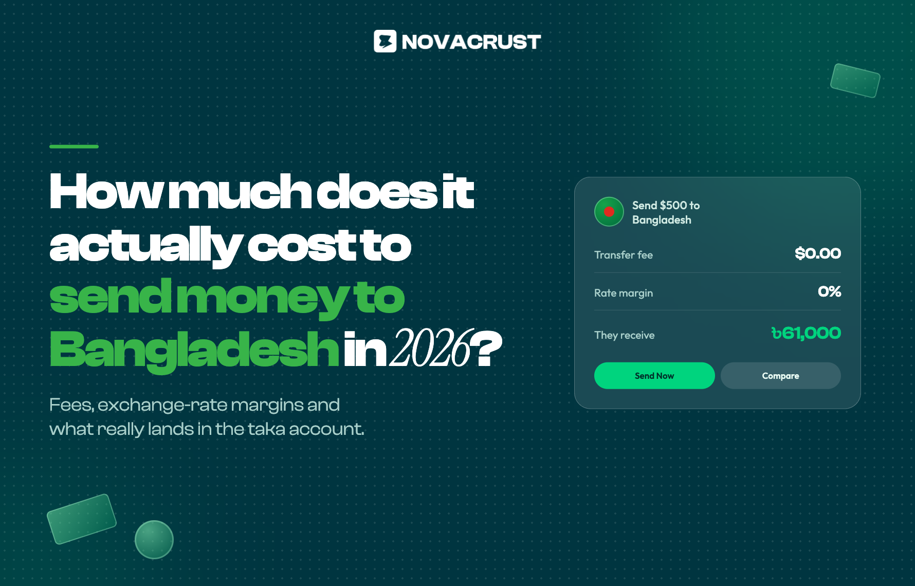 How Much Does It Actually Cost to Send Money to Bangladesh in 2026?
