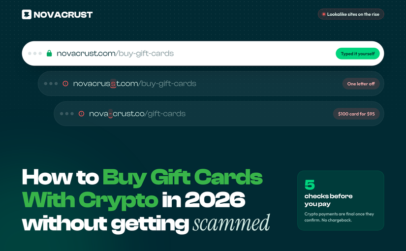 How to Buy Gift Cards With Crypto in 2026 (Without Getting Scammed)