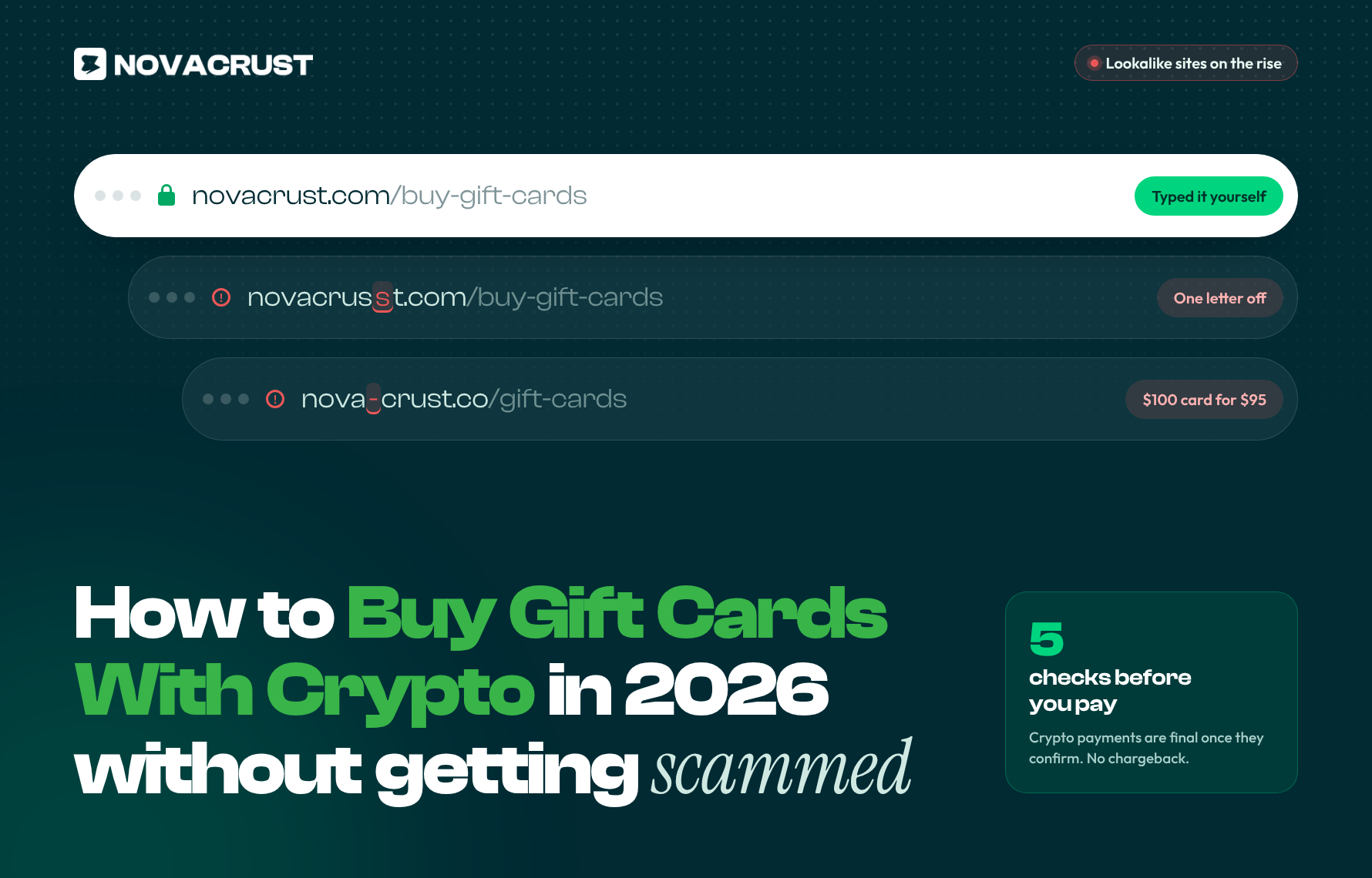How to Buy Gift Cards With Crypto in 2026 (Without Getting Scammed)