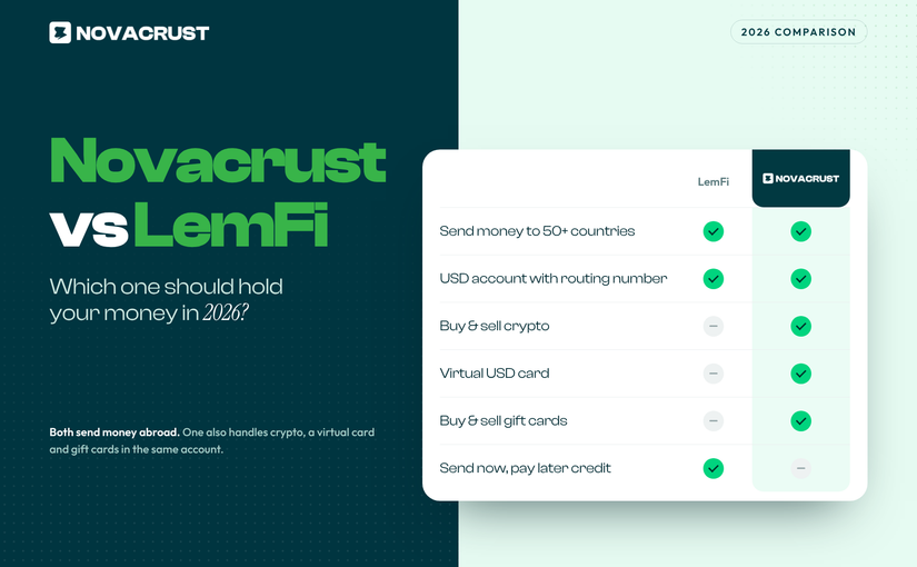 Novacrust vs LemFi: Which One Should Hold Your Money in 2026?